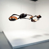 ChandeliersDecor.com-Kitchen Island-XXX LED Rocks Style Chandelier Dining Island