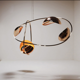 ChandeliersDecor.com-Kitchen Island-XXX LED Rocks Style Chandelier Dining Island