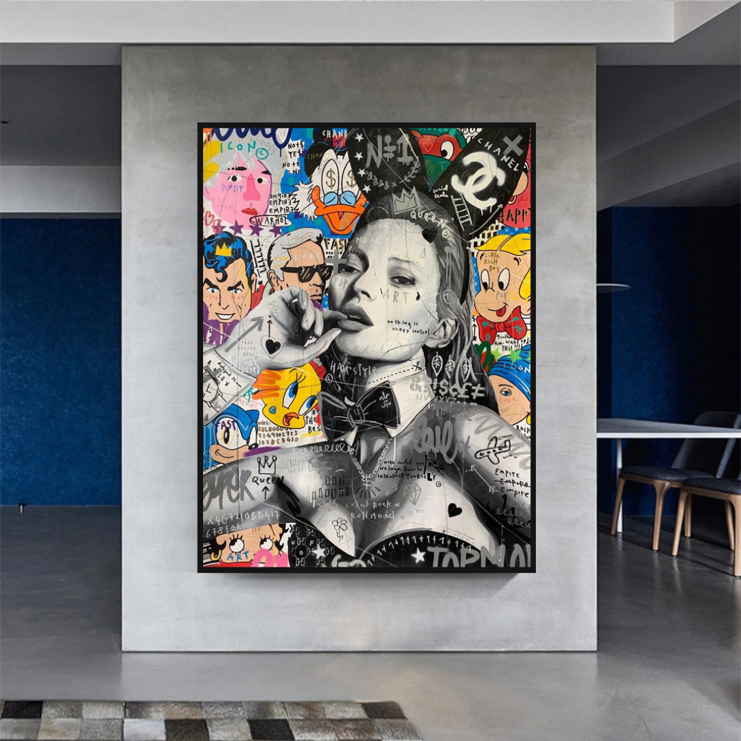 Chanel: Kate Moss Bunny Art ‚Äì Authentic Luxury Fashion-ChandeliersDecor