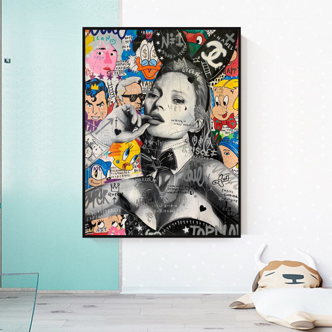 Chanel: Kate Moss Bunny Art ‚Äì Authentic Luxury Fashion-ChandeliersDecor