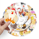 Chicken Stickers Pack-ChandeliersDecor