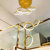 Circle Mingle LED Chandelier Light-ChandeliersDecor