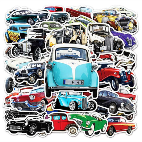 Classic Cars Stickers Pack-ChandeliersDecor