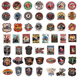 Classic Cars Stickers Pack - Vintage Auto Collection-ChandeliersDecor