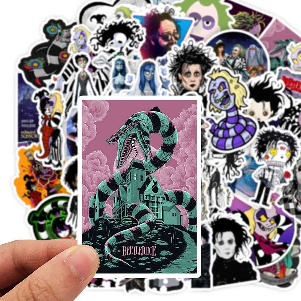 Classic Movie Tim Burton Stickers Pack-ChandeliersDecor