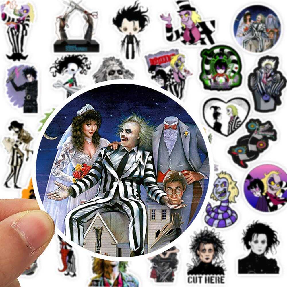 Classic Movie Tim Burton Stickers Pack-ChandeliersDecor