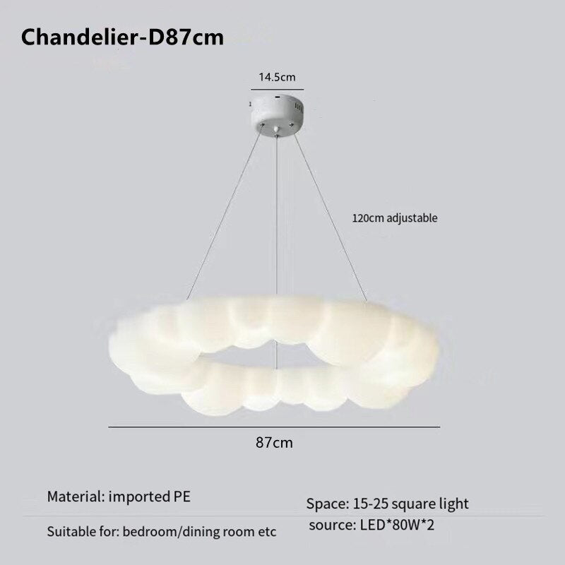 Cloud Chandelier - Illuminate Your Space-ChandeliersDecor