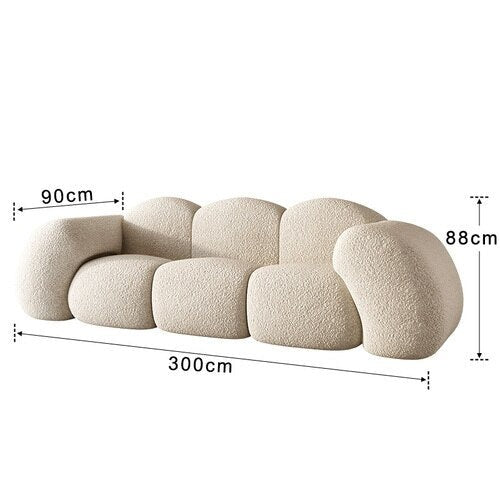 Wolkenförmiges Sofa: Fühlen Sie ultimativen Komfort