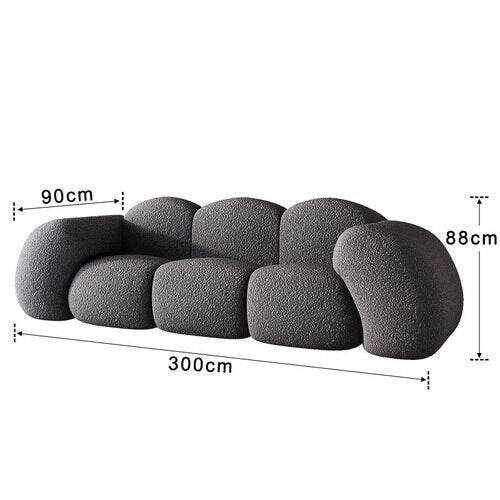 Wolkenförmiges Sofa: Fühlen Sie ultimativen Komfort