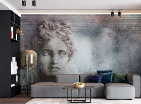 Clouds Face Wallpaper Mural: Transform Any Space-ChandeliersDecor.com