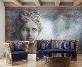 Clouds Face Wallpaper Mural: Transform Any Space-ChandeliersDecor