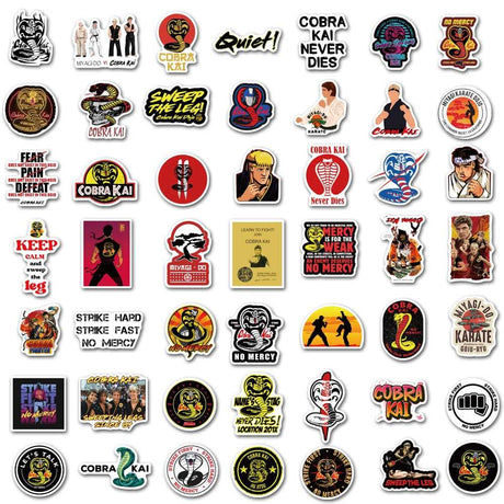 Cobra Kai Stickers: Get Your Exclusive Merchandise Here-ChandeliersDecor