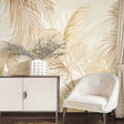 Coconut Tree Leaf Wallpaper Mural - Authentic Nature Décor-ChandeliersDecor