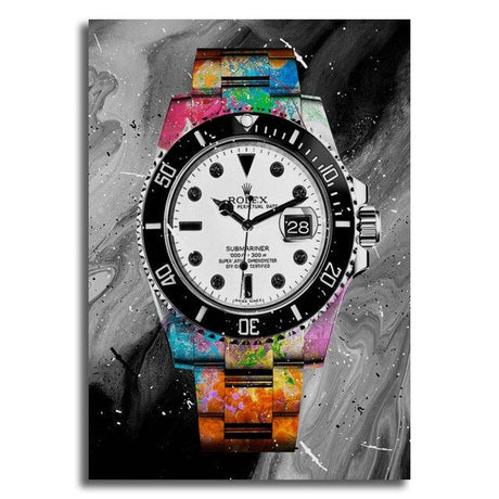 Colorful Modern Artwork Canvas Painting - Home Wall Decor-ChandeliersDecor