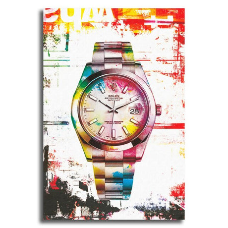 Colorful Modern Artwork Canvas Painting - Home Wall Decor-ChandeliersDecor