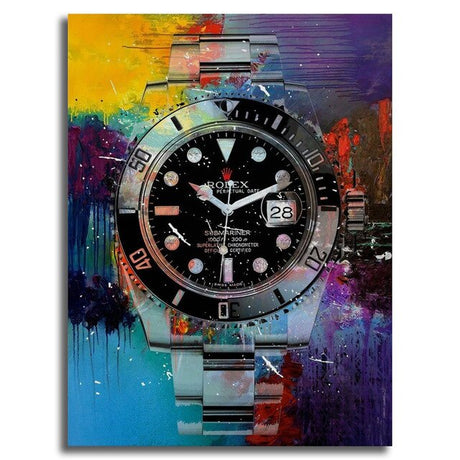 Colorful Modern Artwork Canvas Painting - Home Wall Decor-ChandeliersDecor