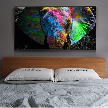 Colours: Elephant Poster - Enhance Your Décor-ChandeliersDecor