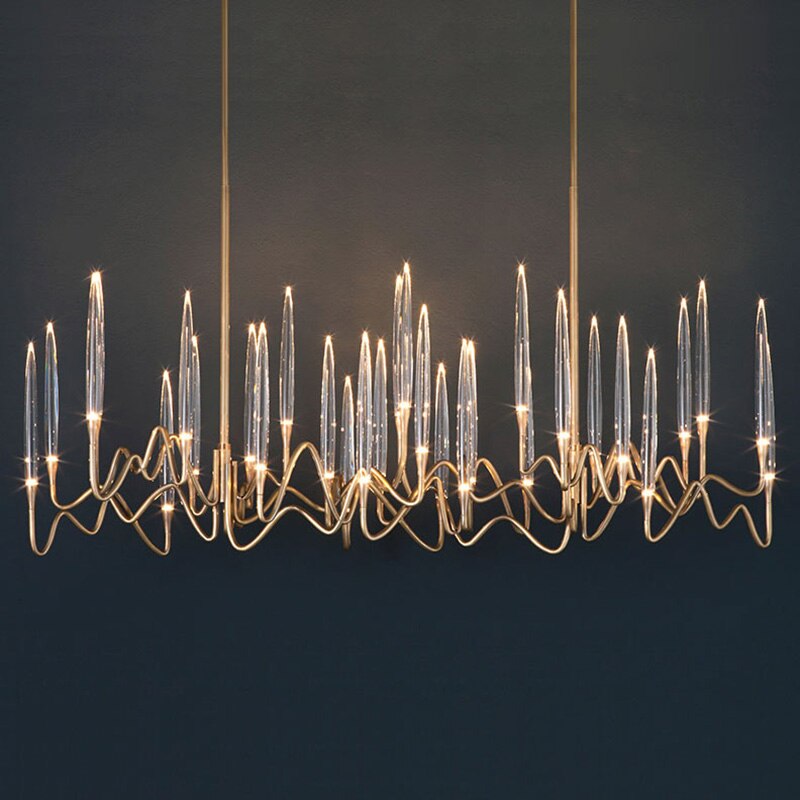 Copper Candles Chandelier: Elegant Lighting Solution-ChandeliersDecor