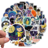 Coraline and The Secret Door Stickers: Unlock the Magic!-ChandeliersDecor