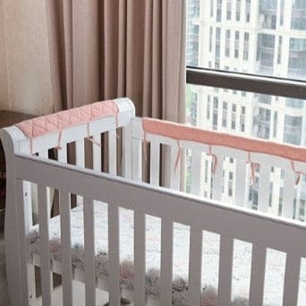 Cotton Crib Bumper - Protect Your Baby with Anti-Bite Bumper-ChandeliersDecor