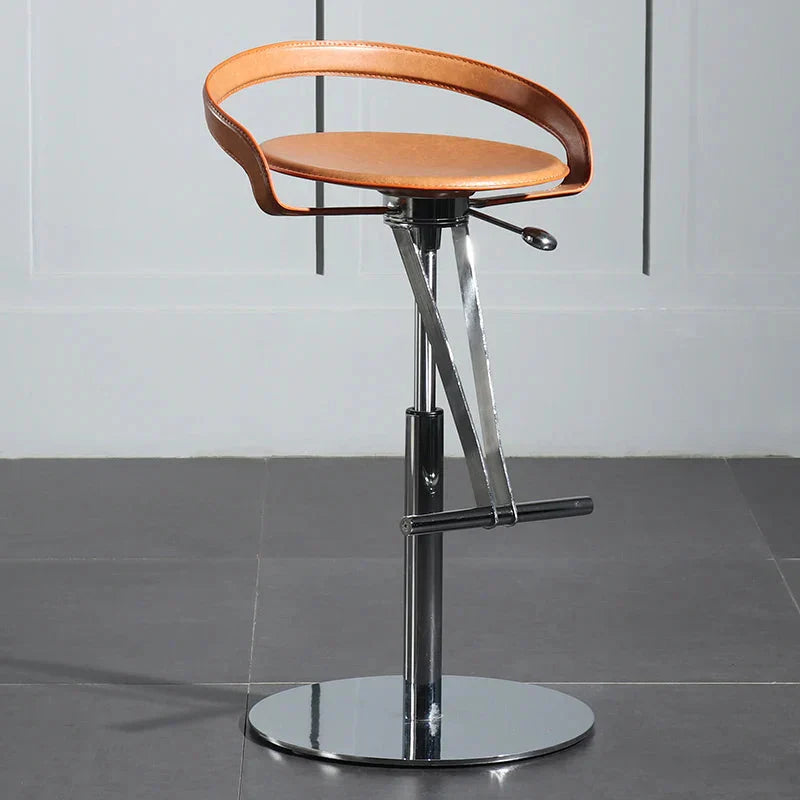 Counter Ergonomic Bar Chair for Kitchen Island Counter-GraffitiWallArt