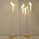 Crane The Bird LED Floor Lamp: Illuminate in Style-ChandeliersDecor