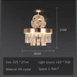 Crystal Ceiling Grand Chandelier: Elegant Lighting Fixture-ChandeliersDecor