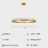 Crystal Chandelier: Exquisite Lustre for Elegant Spaces-ChandeliersDecor