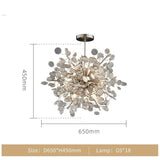 Crystal Glass Chandelier – Illuminate with Elegance-ChandeliersDecor