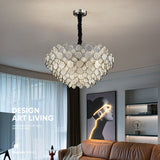 Crystal Glass Chandelier – Illuminate with Elegance-ChandeliersDecor