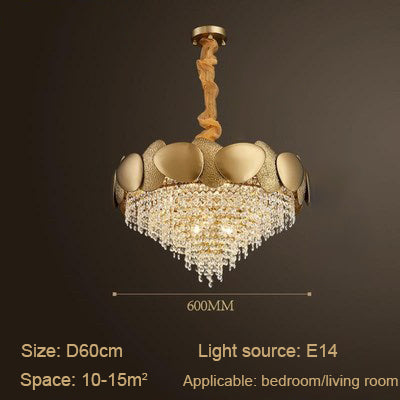 Crystal Pendant Lamp Chandelier: Illuminate with Elegance-ChandeliersDecor