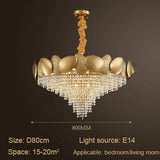 Crystal Pendant Lamp Chandelier: Illuminate with Elegance-ChandeliersDecor