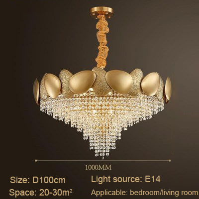 Crystal Pendant Lamp Chandelier: Illuminate with Elegance-ChandeliersDecor