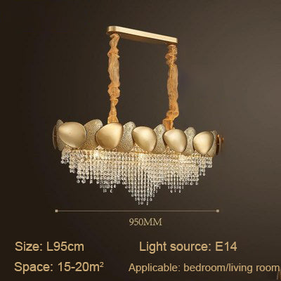 Crystal Pendant Lamp Chandelier: Illuminate with Elegance-ChandeliersDecor