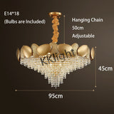 Crystal Pendant Lamp Chandelier: Illuminate with Elegance-ChandeliersDecor