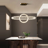 Crystal Ring Chandelier: Dazzling Lighting Fixture-ChandeliersDecor