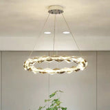 Crystal Ring Chandelier - Illumination for Every Space-ChandeliersDecor