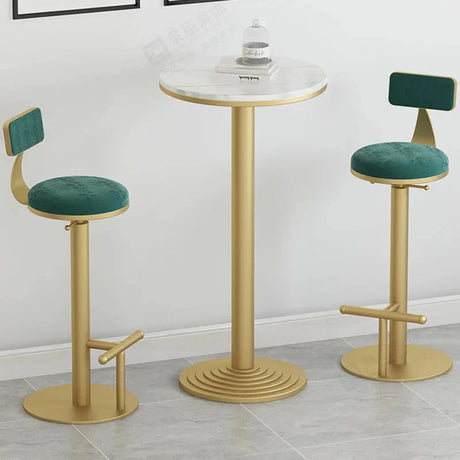 Cucina Velvet Bar Stool Chair for Kitchen Island Counter-GraffitiWallArt