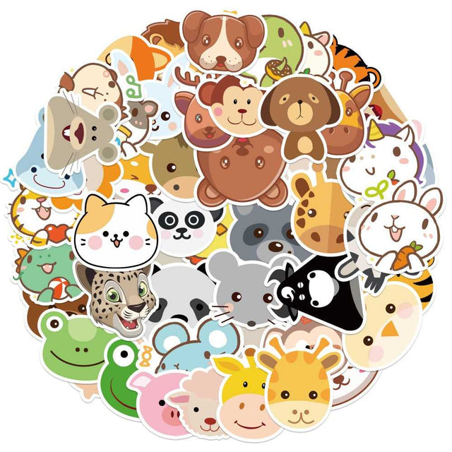 Cute Animal Avatar Stickers Pack-ChandeliersDecor