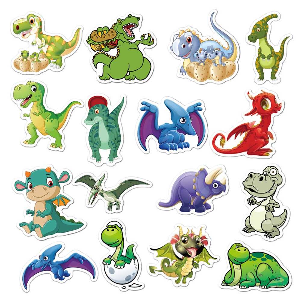 Cute Dinosaur Stickers - Dinosaur Stickers for Kids-ChandeliersDecor