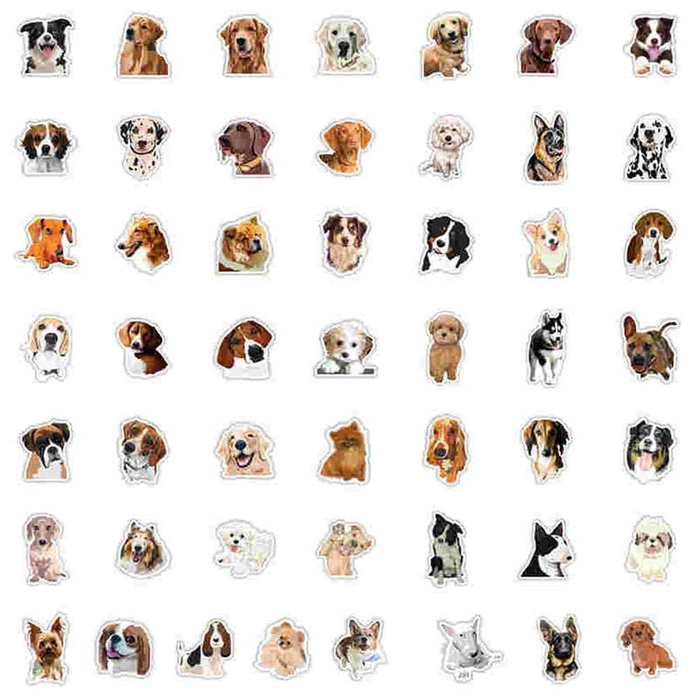 Cute Dog Animal Stickers Pack-ChandeliersDecor