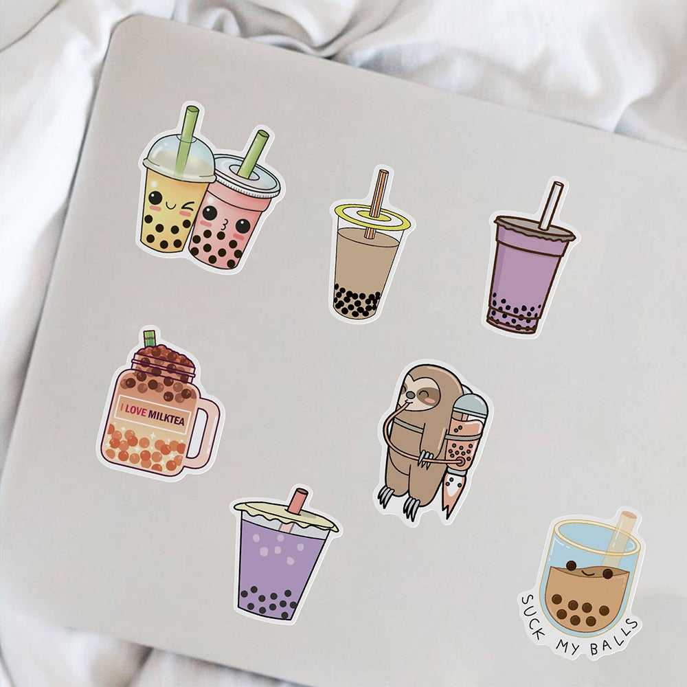 Cute Drink Stickers Pack: Adorable Beverage-ChandeliersDecor