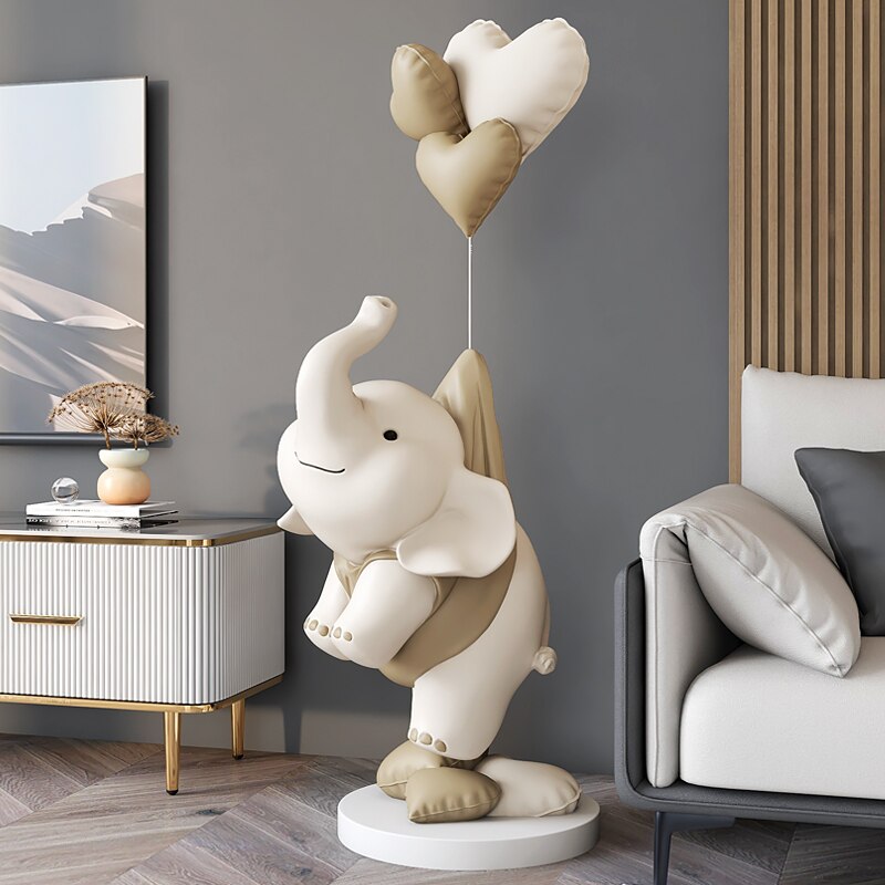 Cute Elephant Statue: Perfect Home Décor