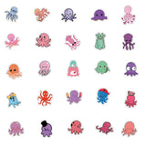 Cute Octopus Stickers Pack-ChandeliersDecor