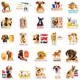 Cute Realistic Dog Stickers Pack-ChandeliersDecor