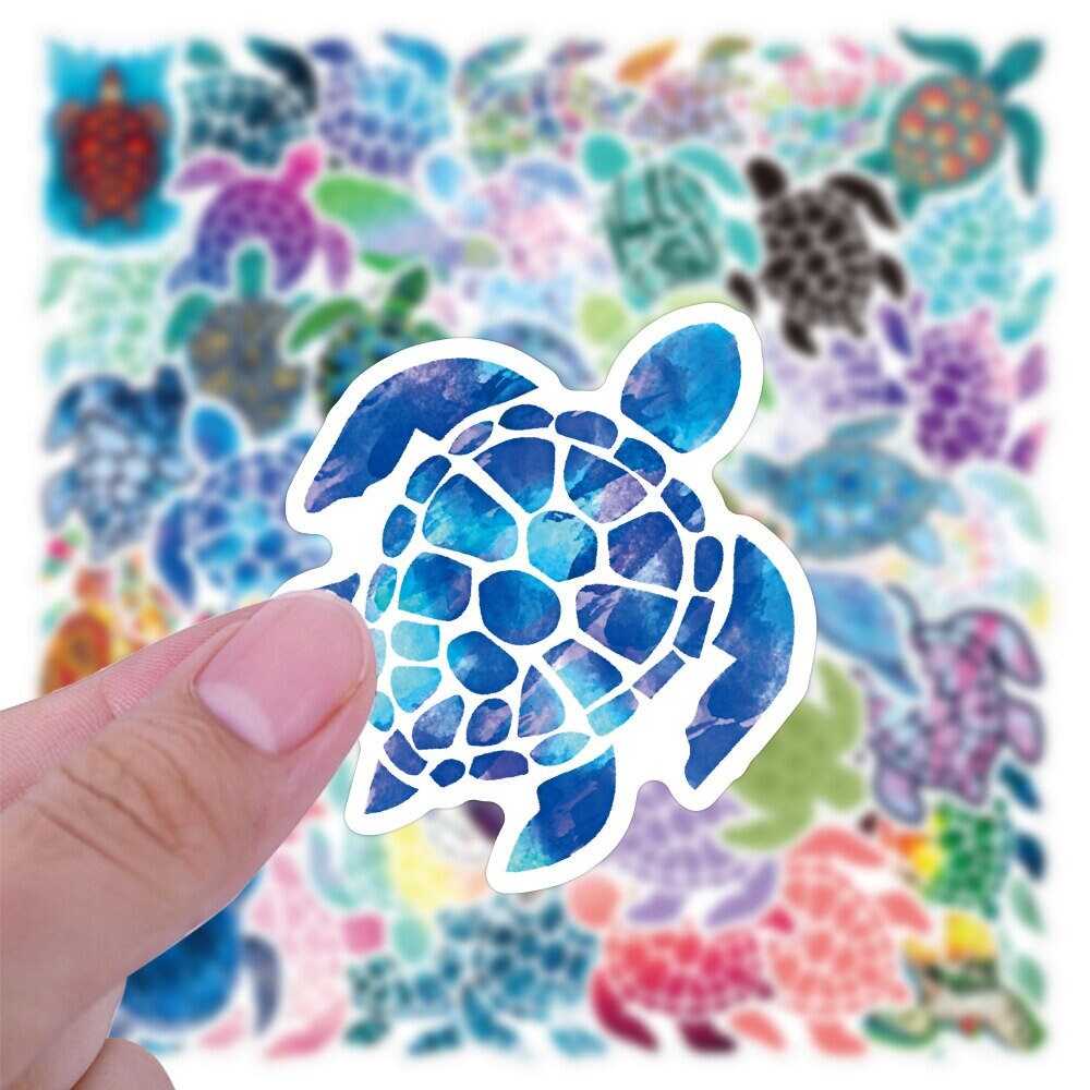 Cute Turtle Stickers Pack-ChandeliersDecor