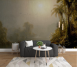 Dark Forest Theme Design - Tropical Wallpaper Mural-ChandeliersDecor