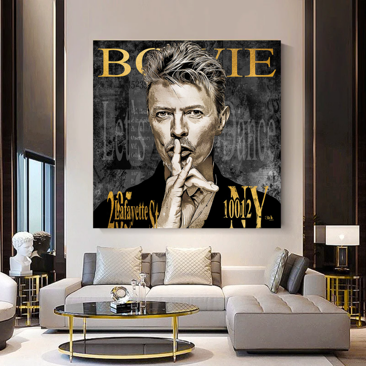 David Bowie Canvas Wall Art Exquisite Collection for Fans