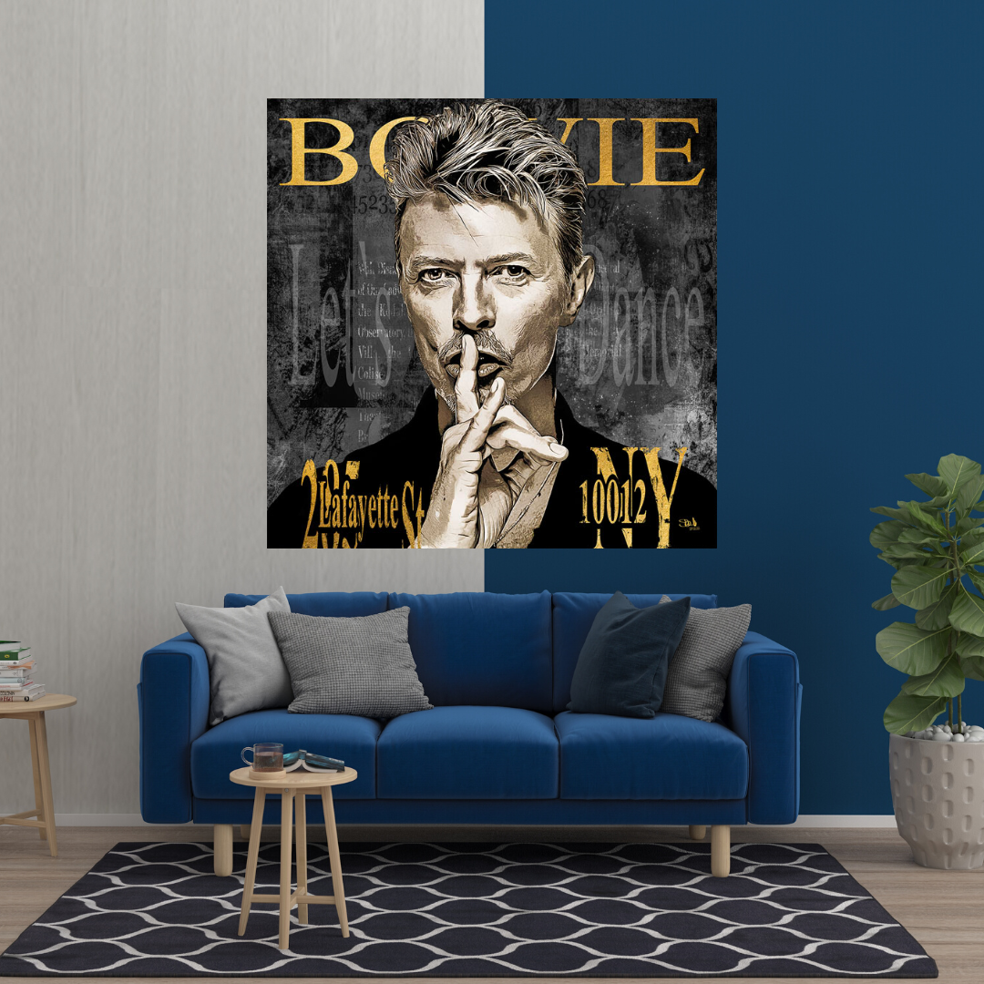 David Bowie Canvas Wall Art ‚Äì Exquisite Collection for Fans-ChandeliersDecor