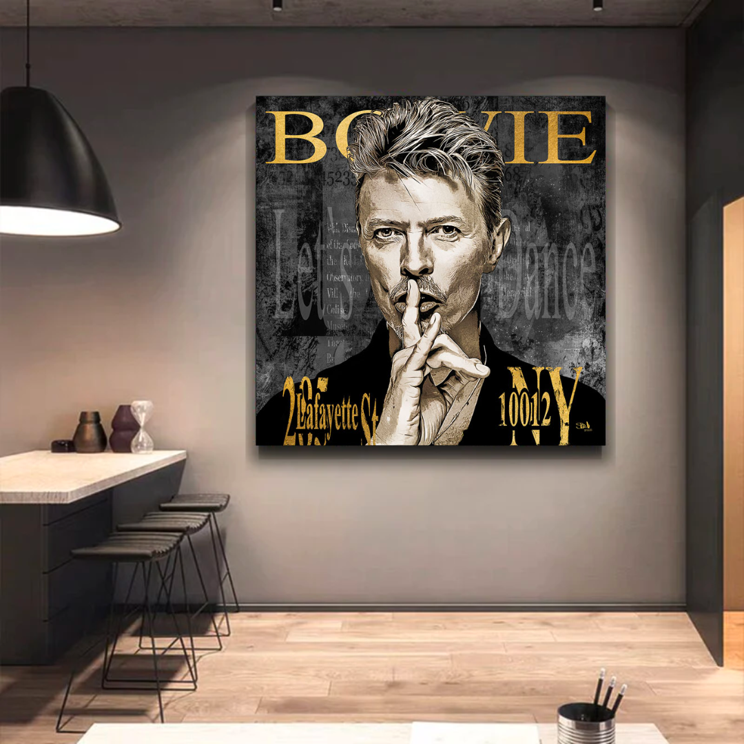 David Bowie Canvas Wall Art ‚Äì Exquisite Collection for Fans-ChandeliersDecor